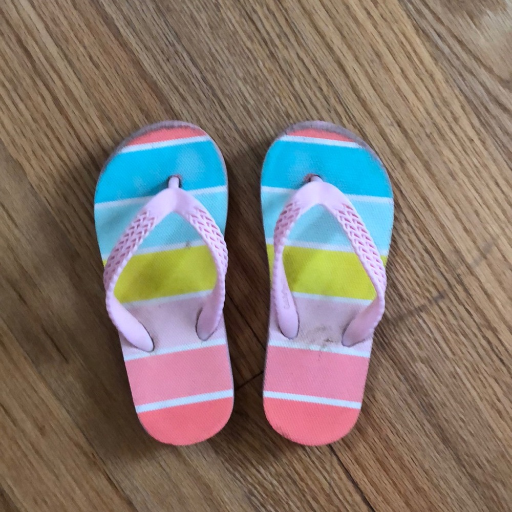 Toddler girls flip flops